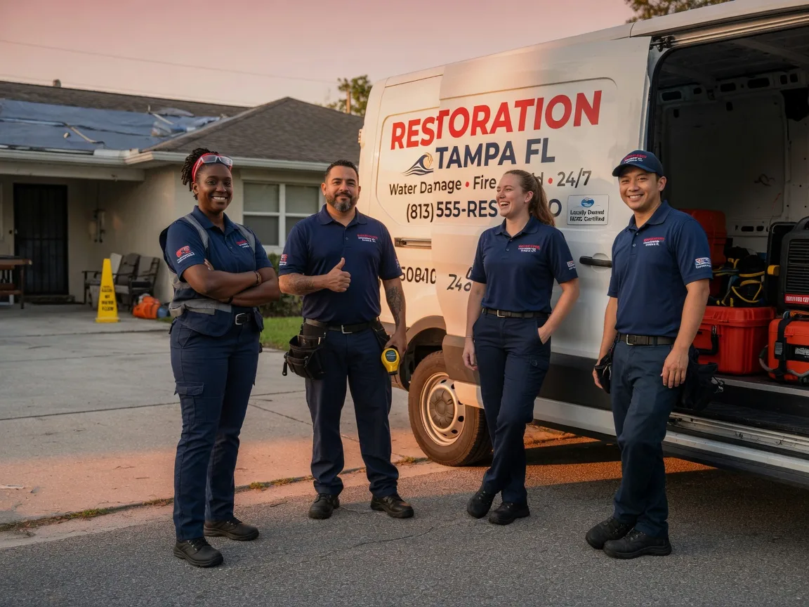 Water Damage Restoration company in Conover, OH